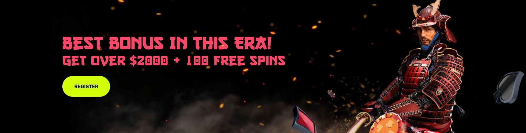 Spinsamurai kazino 125% bonus - Online kazino